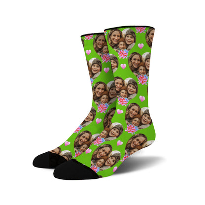 Custom Face Socks -  Best Mom Ever
