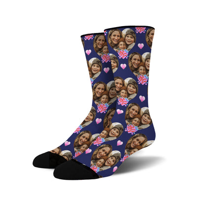 Custom Face Socks -  Best Mom Ever