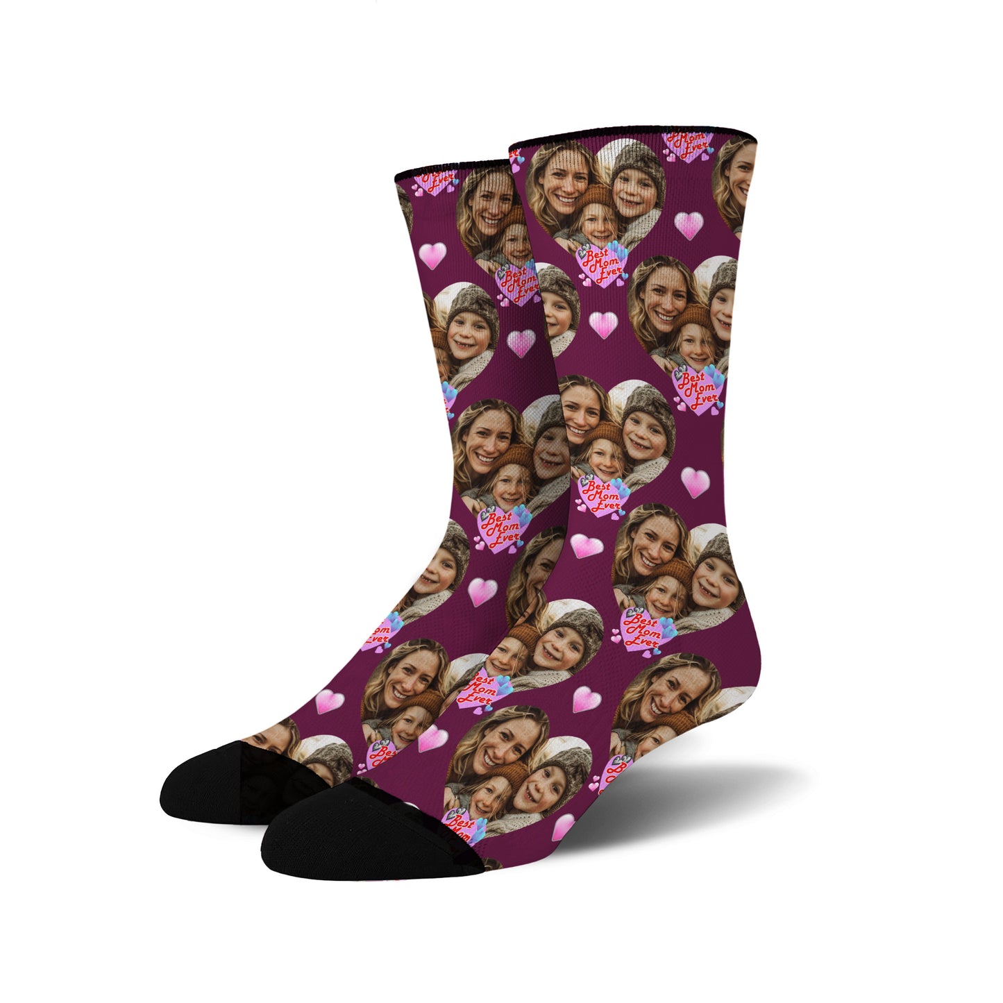 Custom Face Socks -  Best Mom Ever