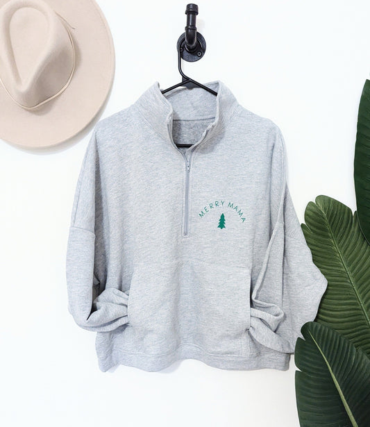 Merry Mama Half Zip
