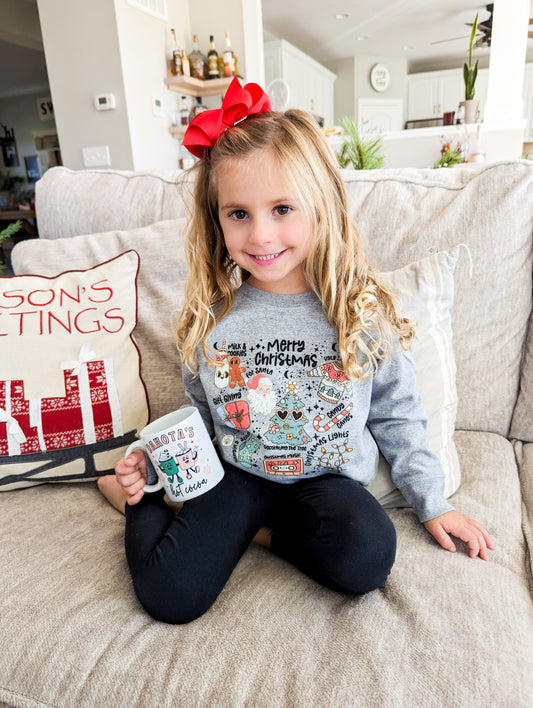 Christmas Collage Sweater