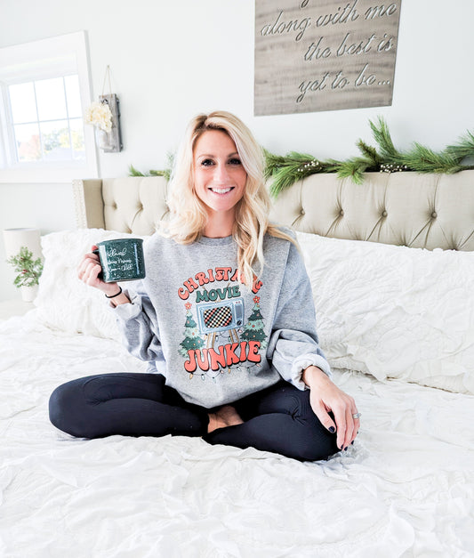 Christmas Movie Junkie Sweatshirt