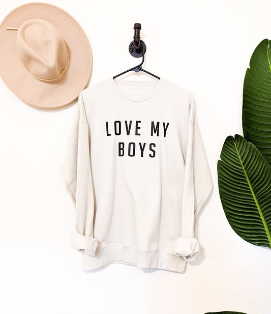 Love My Boys Pullover