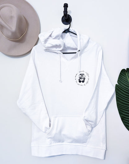 Messy Bun Coffee hoodie