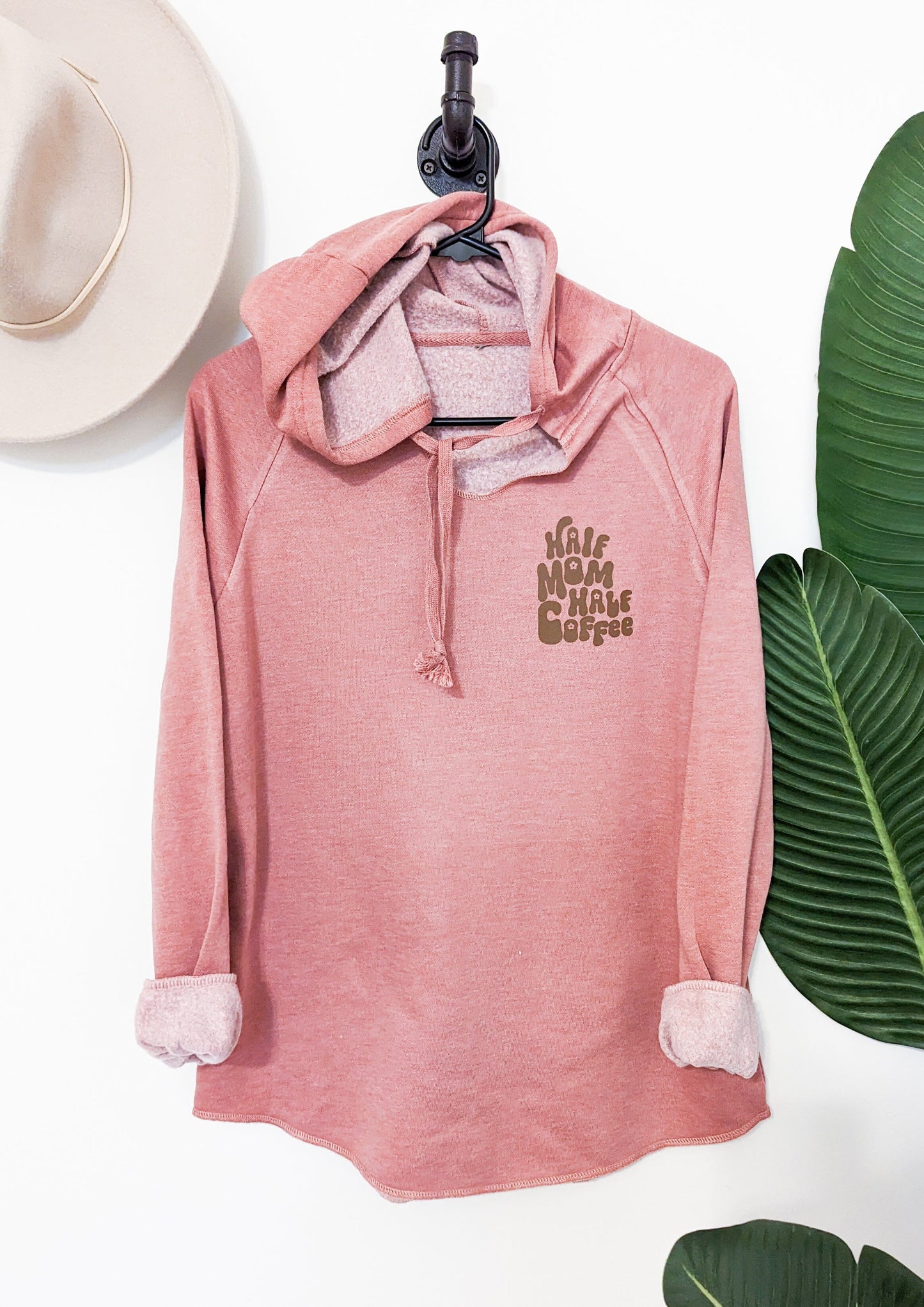 Half Mom Half Coffee Hoodie