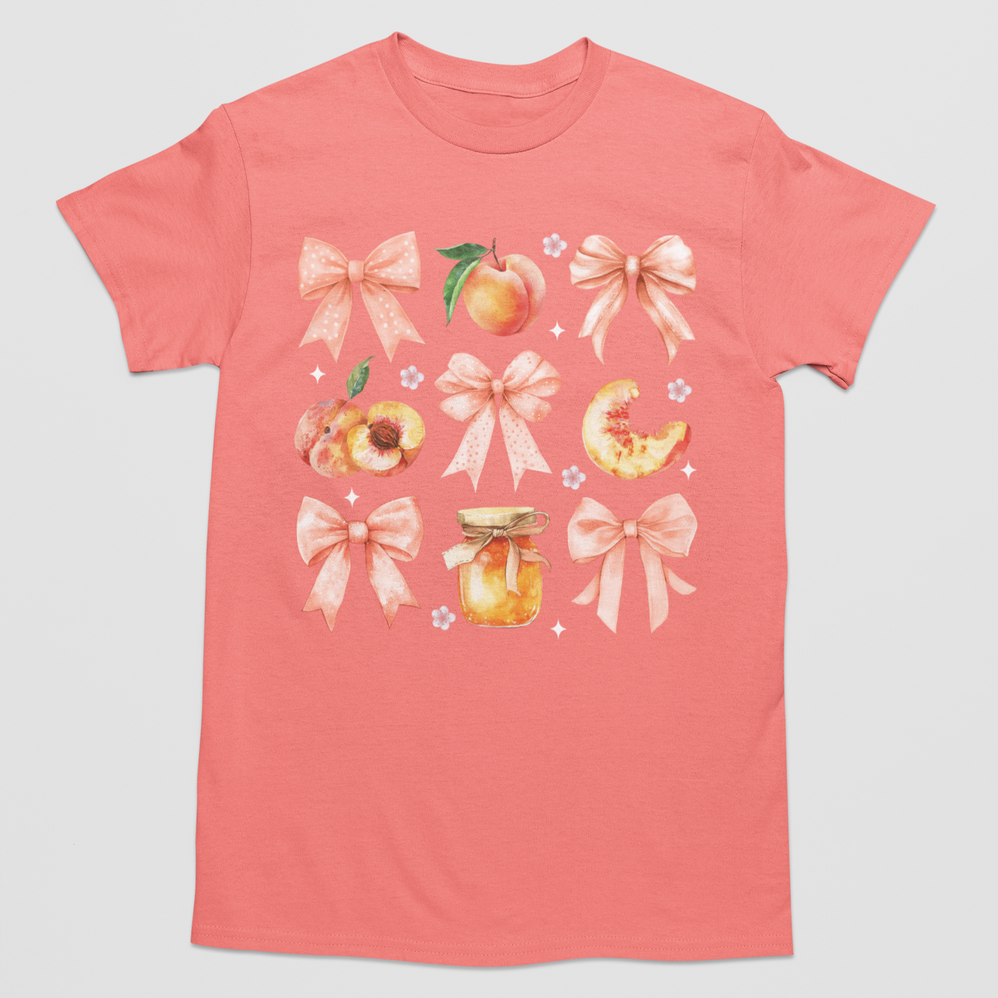 Peachy Keen Coquette Graphic Tee