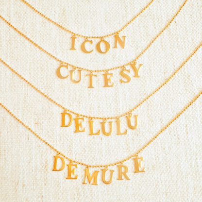 Personality Re-Defined Necklace - Aaria Tees