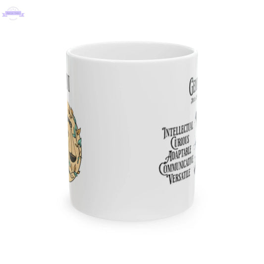 Personalized Zodiac Ceramic Mug - Intellect and Adaptability Printify