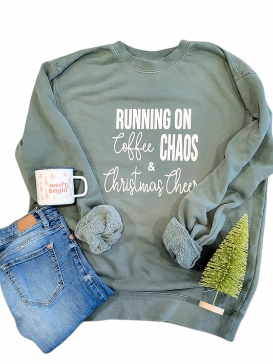 Running on Coffee Chaos and Christmas Cheer Crew