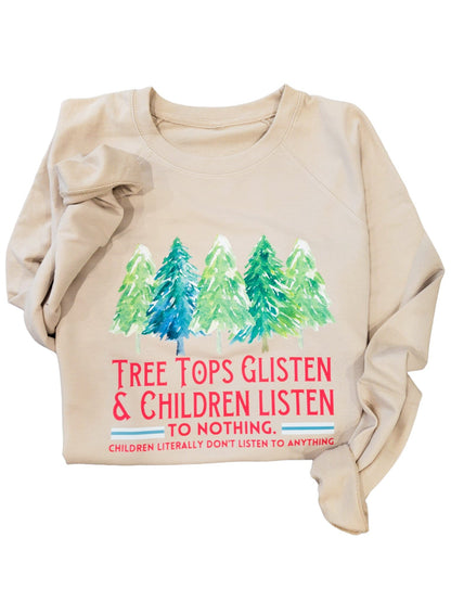 Children Literally Listen to Nothing Pullover