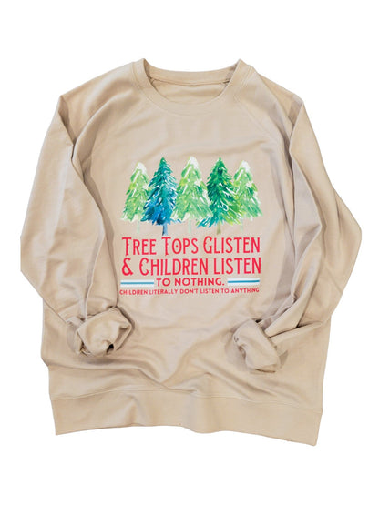 Children Literally Listen to Nothing Pullover