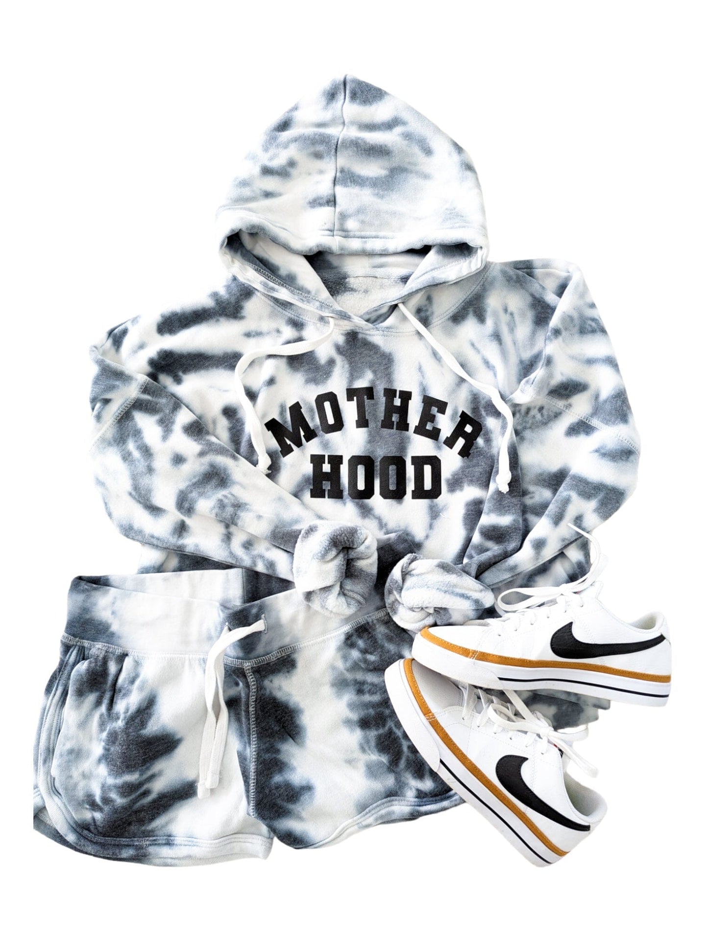 Motherhood Crop Tie dye Set