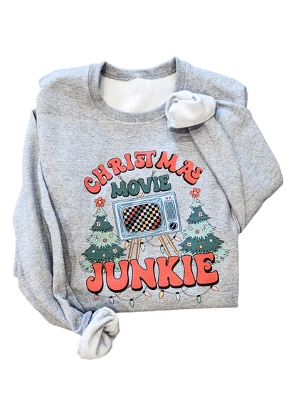 Christmas Movie Junkie Sweatshirt