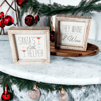 Santa's Helper Sign