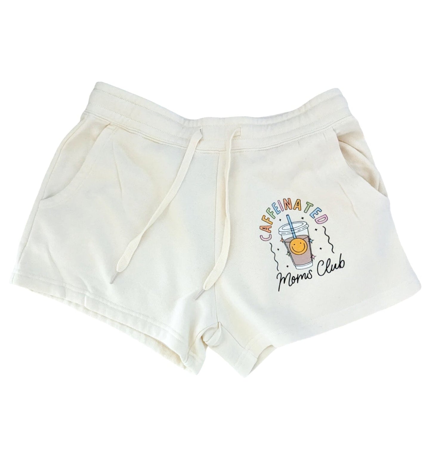 Caffeinated Moms Club Shorts