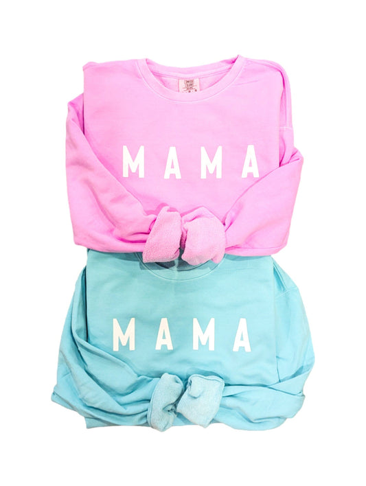 Neon Light Weight Mama Crews