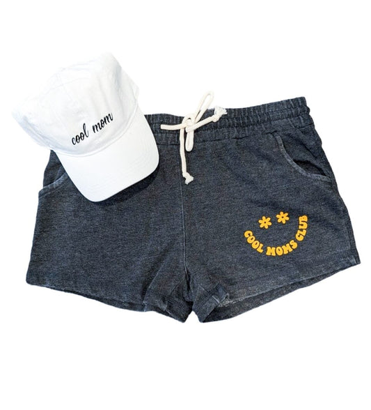 Cool Moms Club Charcoal Shorts