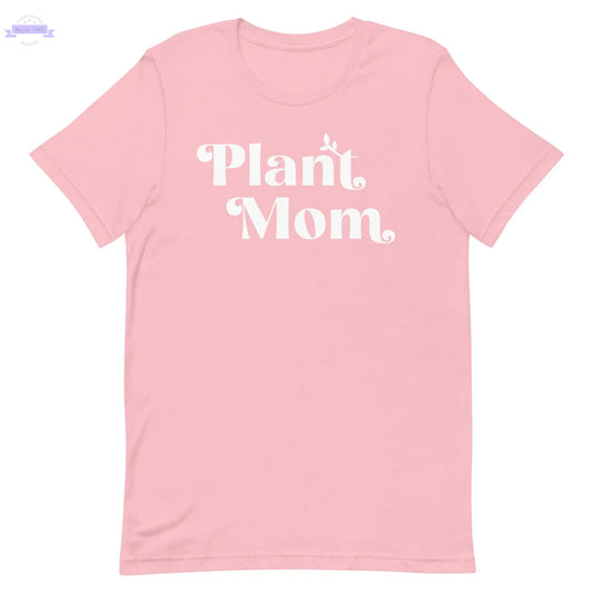 Plant Mom - Women's Cotton t-shirt (white) Inspired Botanical Design