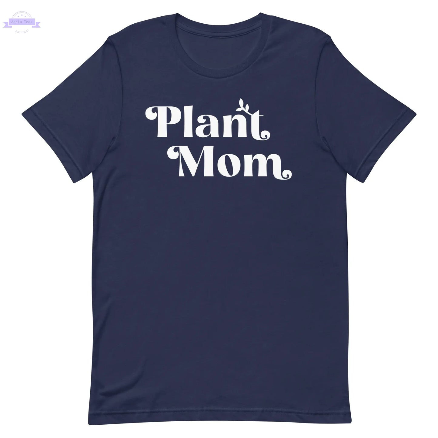 Plant Mom - Women's Cotton t-shirt (white) Inspired Botanical Design
