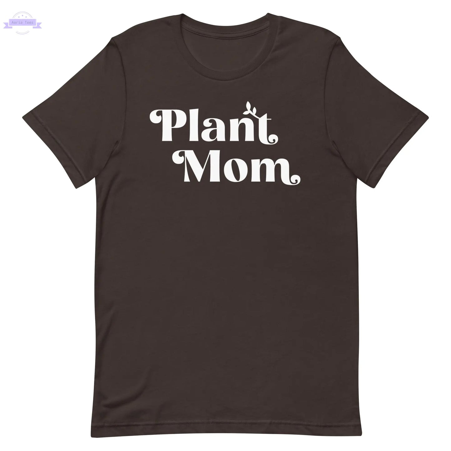 Plant Mom - Women's Cotton t-shirt (white) Inspired Botanical Design