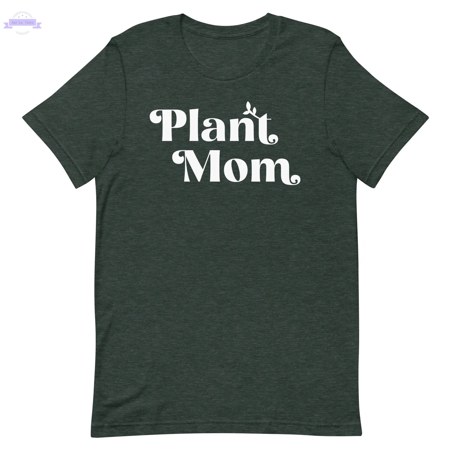 Plant Mom - Women's Cotton t-shirt (white) Inspired Botanical Design