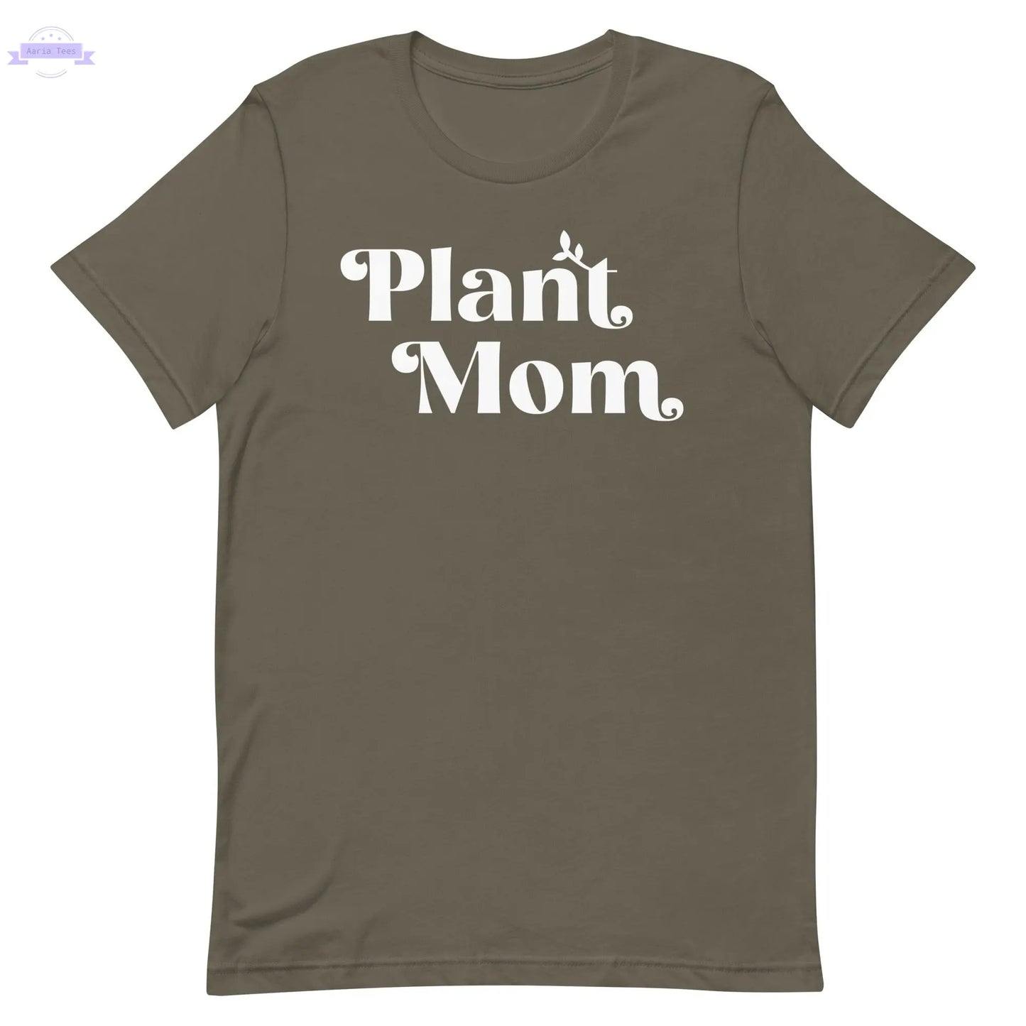 Plant Mom - Women's Cotton t-shirt (white) Inspired Botanical Design
