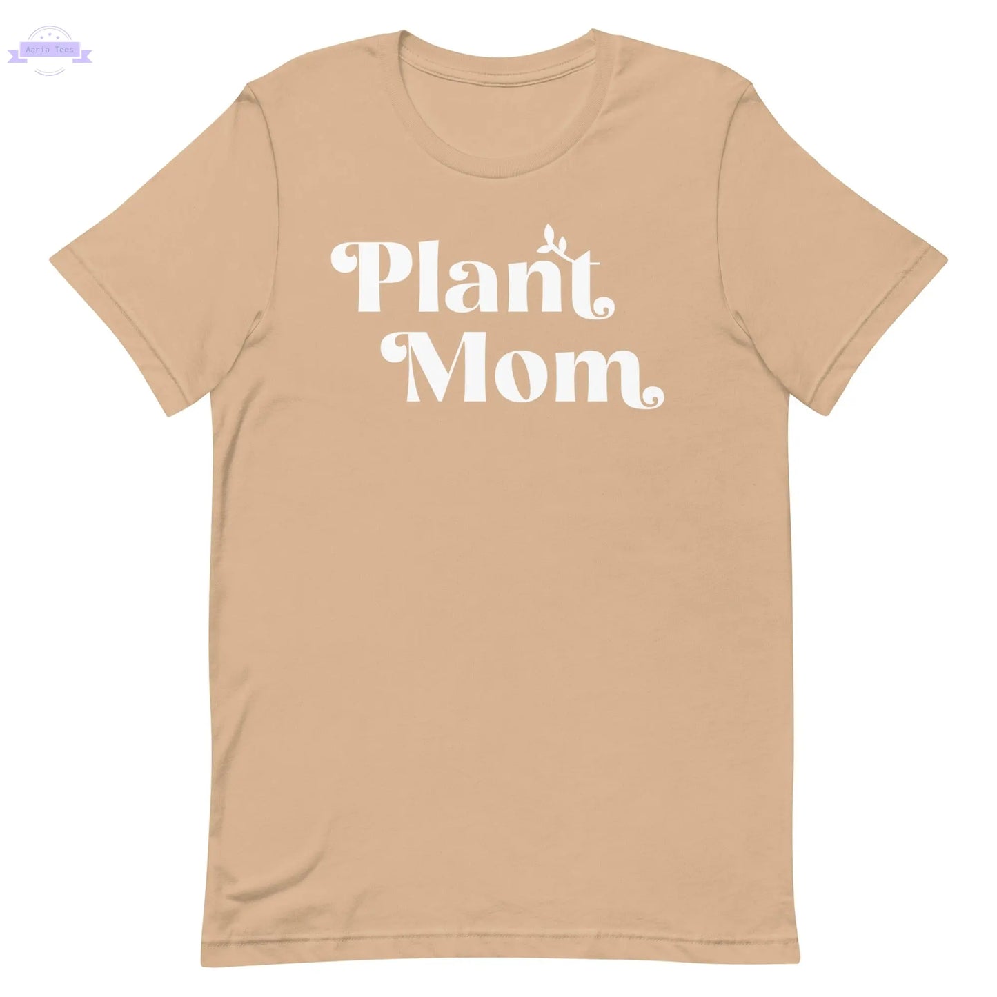 Plant Mom - Women's Cotton t-shirt (white) Inspired Botanical Design