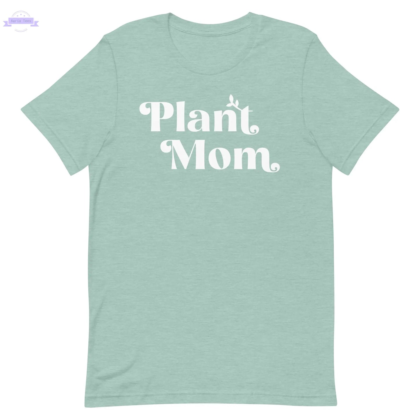 Plant Mom - Women's Cotton t-shirt (white) Inspired Botanical Design