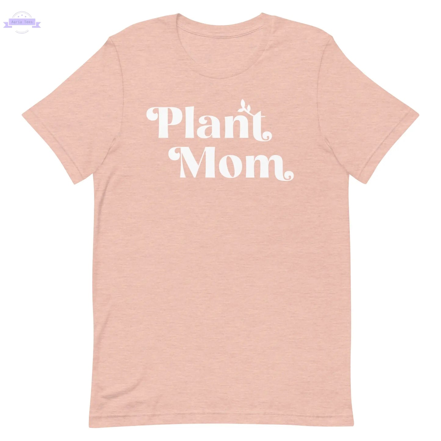 Plant Mom - Women's Cotton t-shirt (white) Inspired Botanical Design