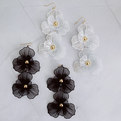 Royal Garden Double Bloom Earrings