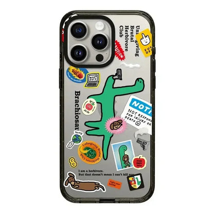 Cartoon Dinosaur 2.5 Acrylic Phone Case