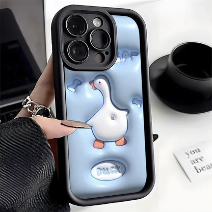 Cute Cartoon Duck Phone Case