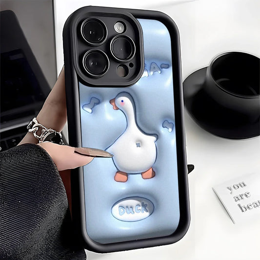 Cute Cartoon Duck Phone Case