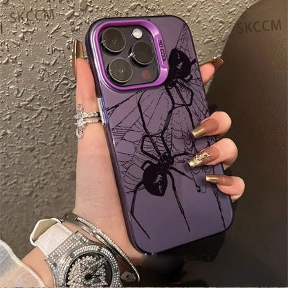 Spider Pattern Armour Phone Case