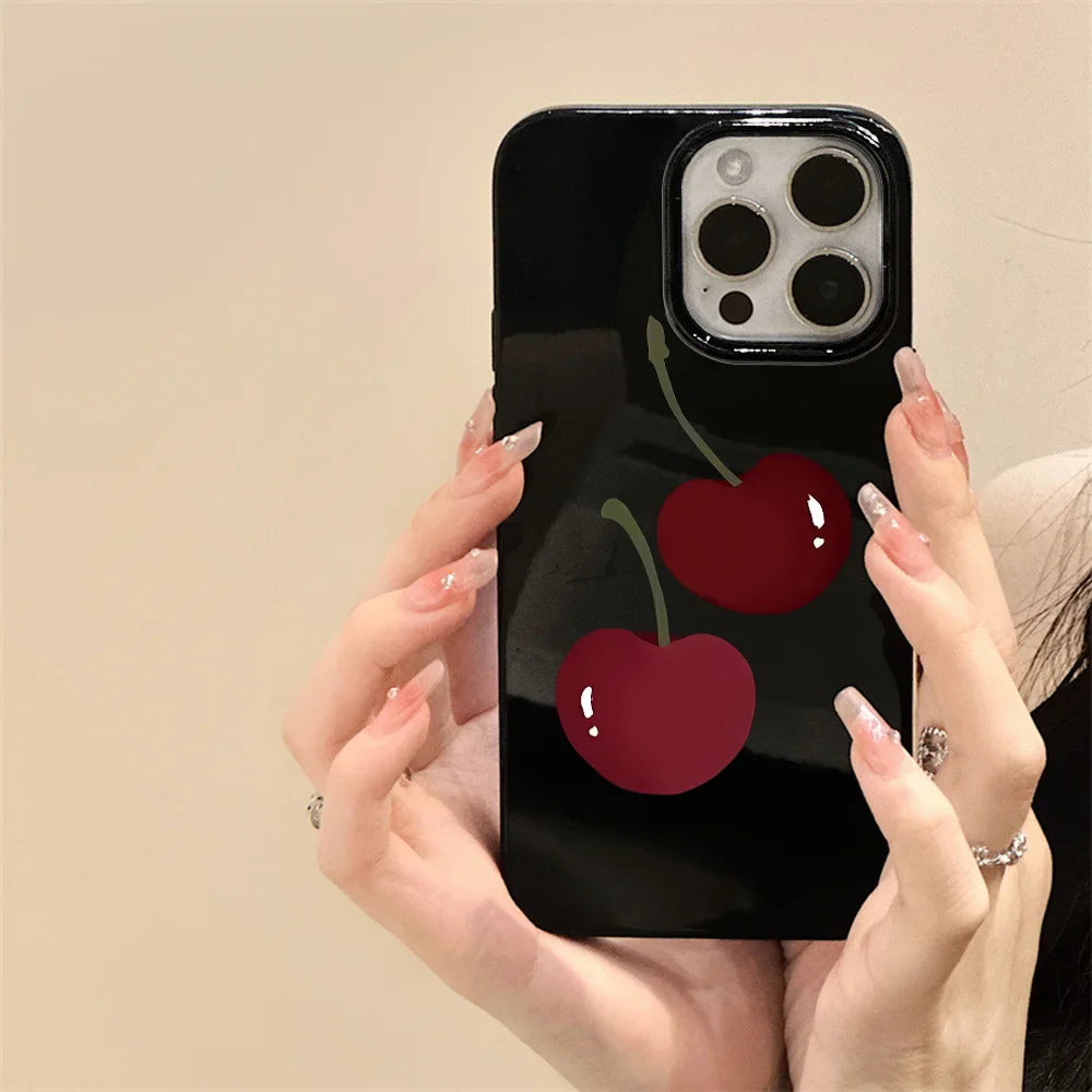 Full Screen Small Cherry Phone Case