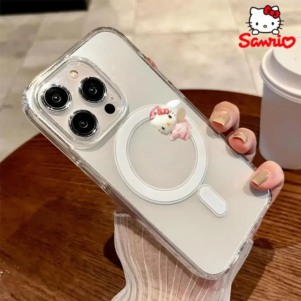 Hellokitty Phone Shell Sanrio Kt Fashion Accessory Gift For Girl