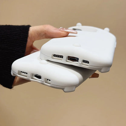 Funny 3D Cartoon Sleep Nagano Bear Phone Case