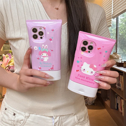 Stereoscopic Hello Kitty Cartoon Phone Case