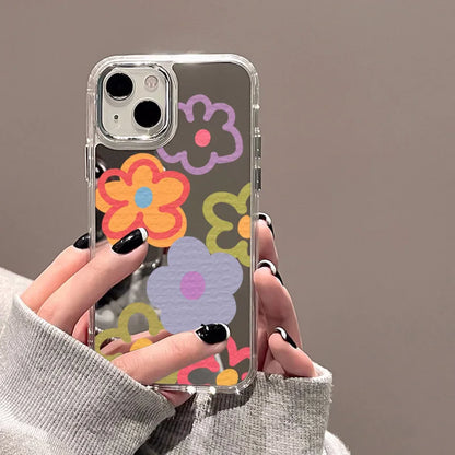 Flower Mirror Phone Case