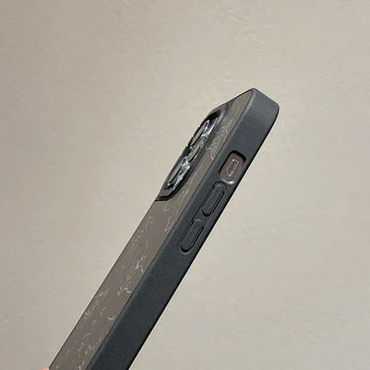 Mirror Surface Anime Gesture Phone Case