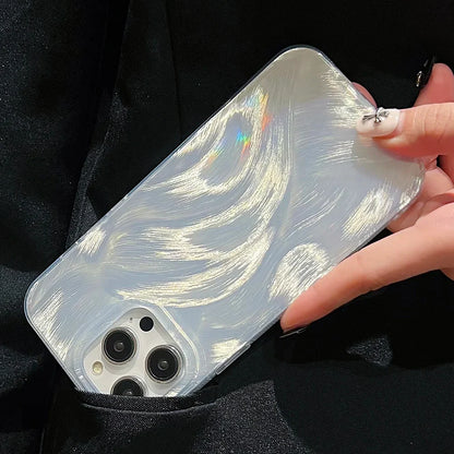Colorful Laser Silicone Soft Phone Case