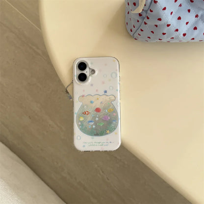 Cute Stars Fish Phone Case