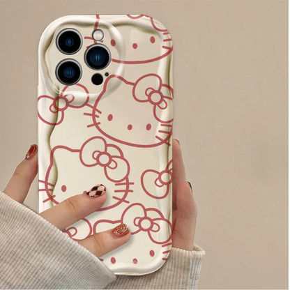 Sanrio Hello Kitty Soft Phone Case For iPhone