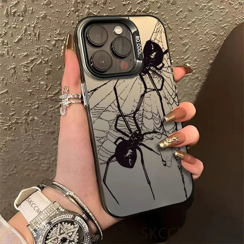 Spider Pattern Armour Phone Case