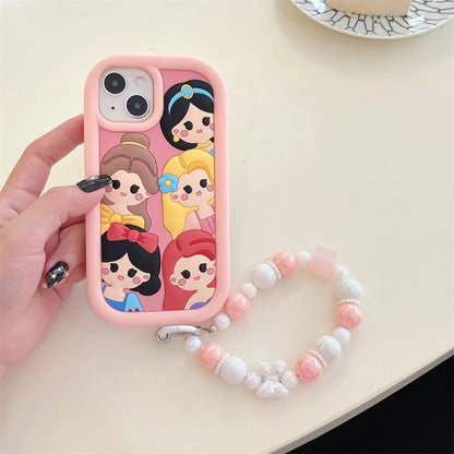 3D Stereoscopic Disney Jasmine The Princesses Phone Case