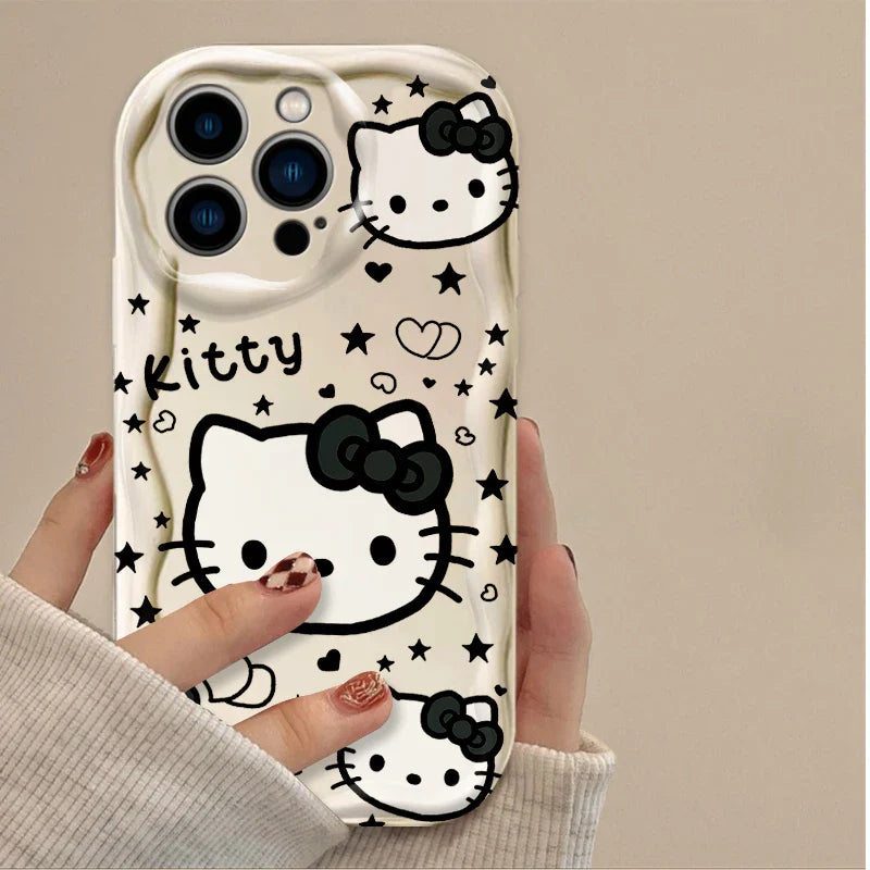 Sanrio Hello Kitty Soft Phone Case For iPhone