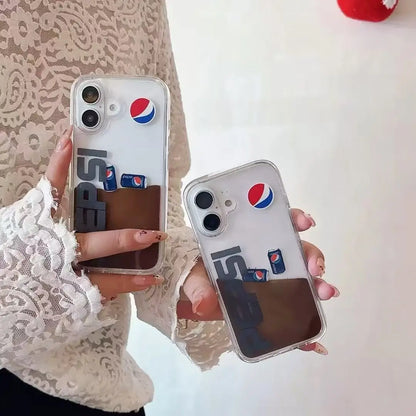 Pepsi Cola slider sand flow phone case