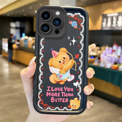 Fun Butter Bear Phone Case