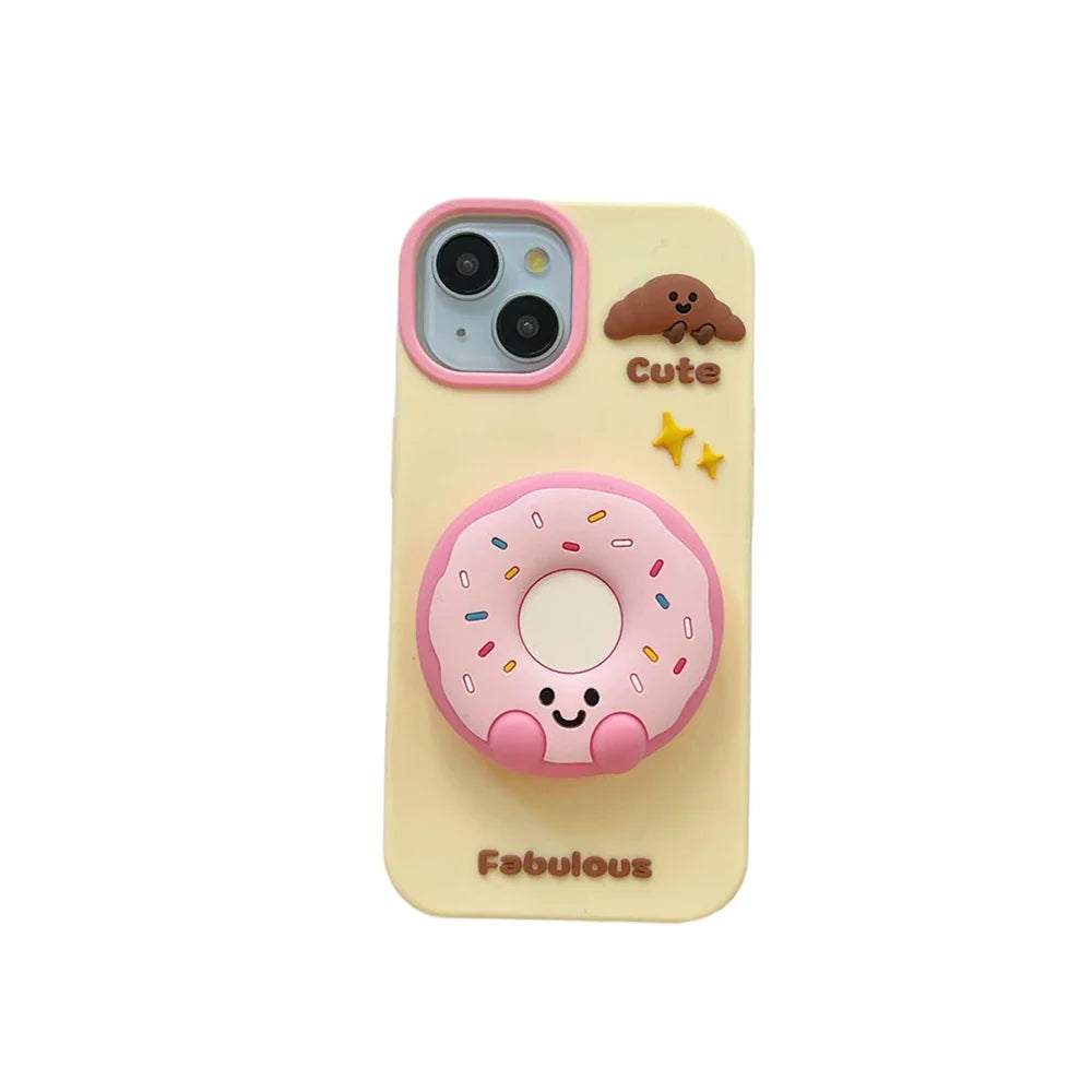 Cute Sweet Fabulous Donut Cookies Bread Cake Phone Case