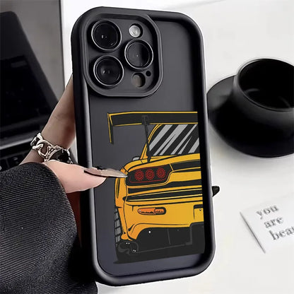 Cartoon Tokyo JDM Male Car Phone Case